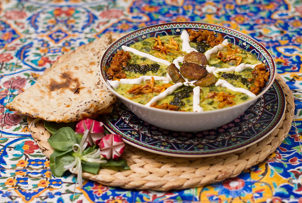 What are the most popular Soups and Ash in Iran?