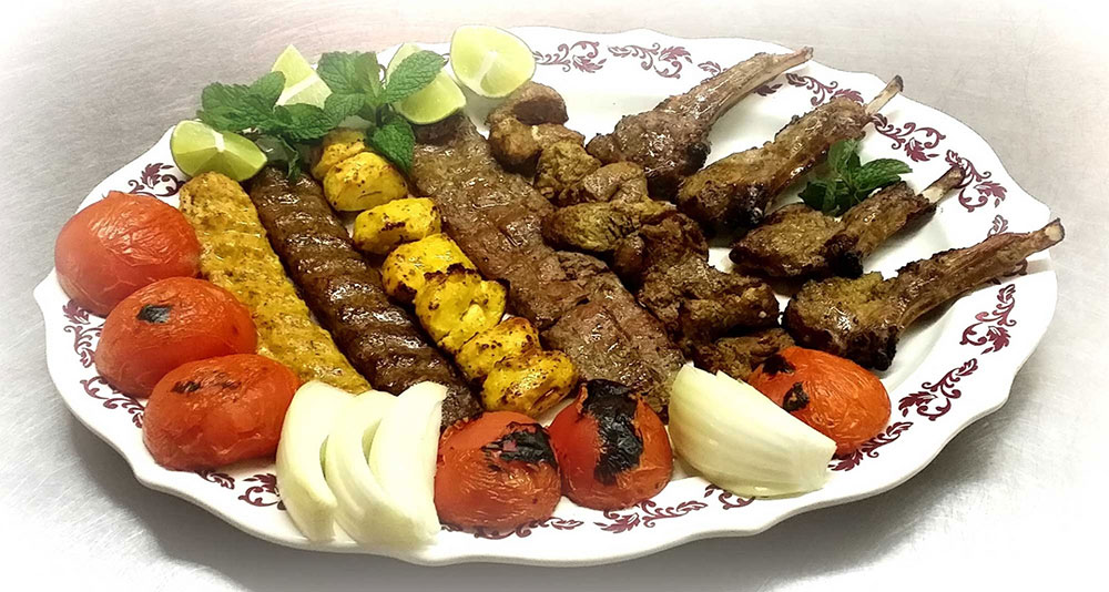 What are the different types of Iranian Kebab?