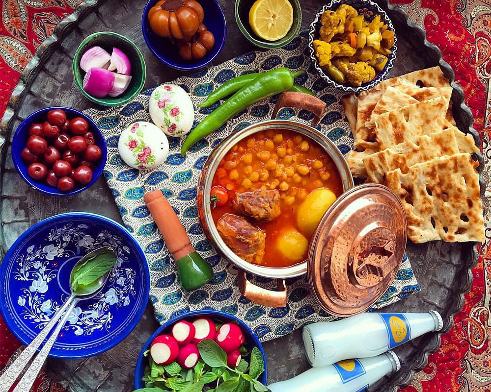 most traditional food in Iran