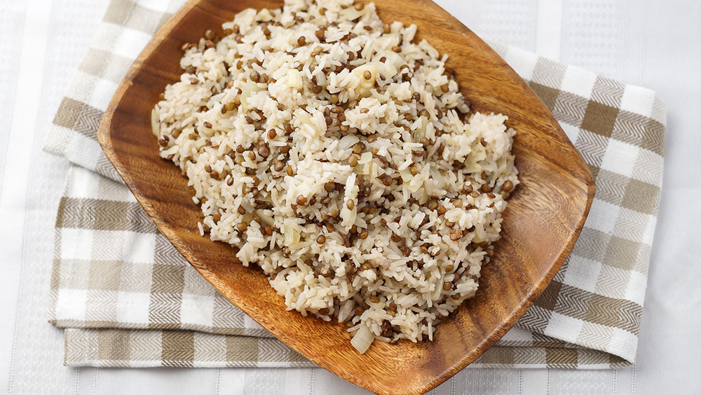 Adas Polow (Lentil Rice)
