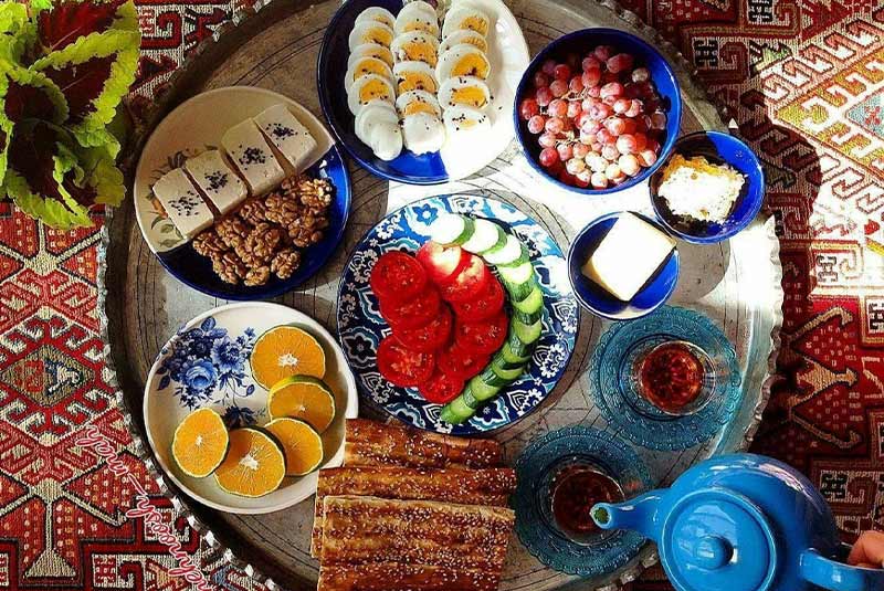 Iranian Breakfast Food A Delicious Morning Tradition