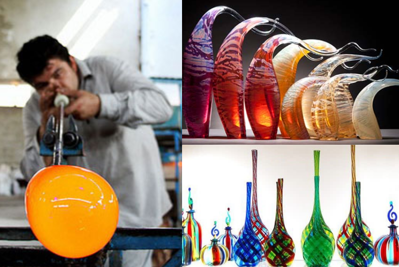 glass blowing