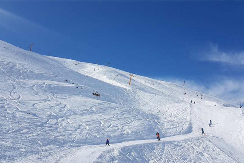 skiing in iran