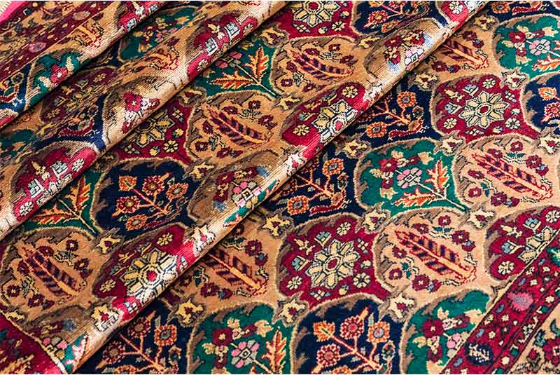 colorful persian carpet