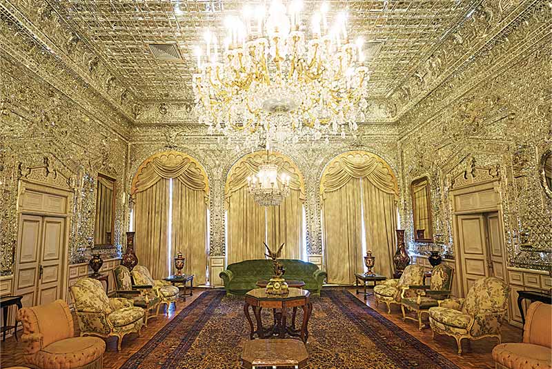 mirror hall golestan palace