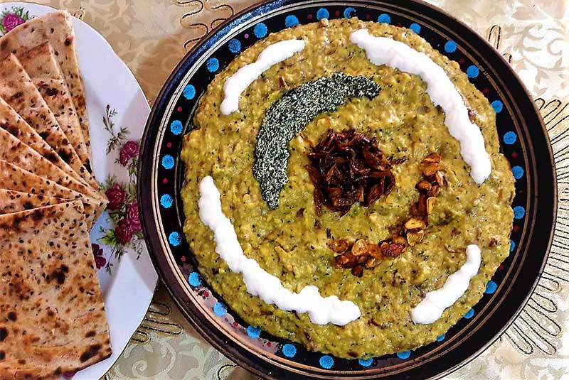 halim bademjan isfahan / halim badenjan isfahan food