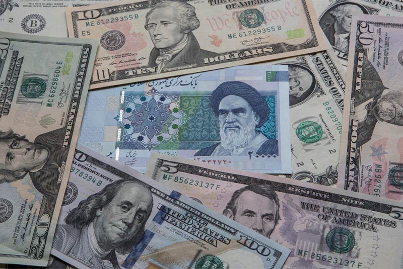 Exchange rate PKR & USD $ to Iran IRR Toman