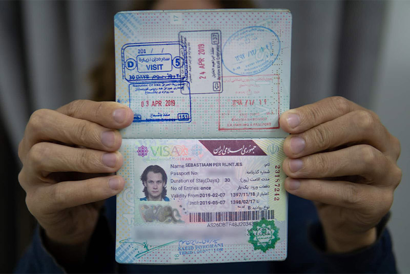 iran visa application