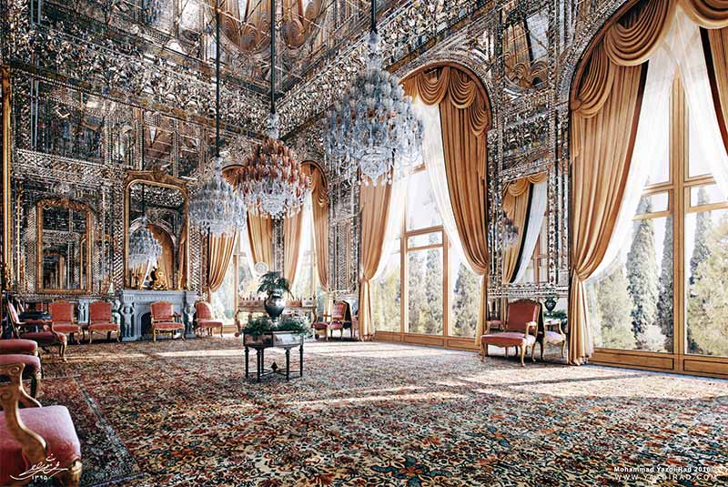 Mirror hall golestan palace