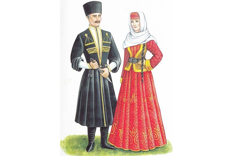 PERSIAN TAT TRADITIONAL CLOTHING