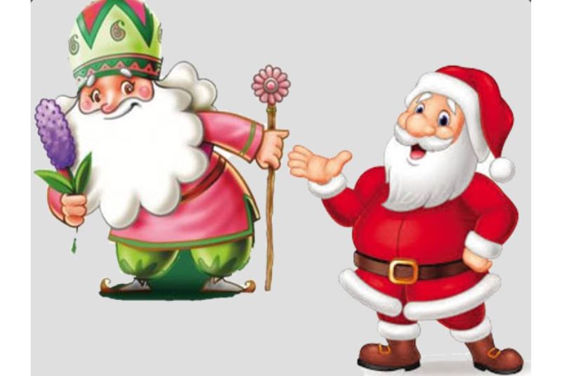 Haji Firooz and Amoo Norouz vs. Santa Claus