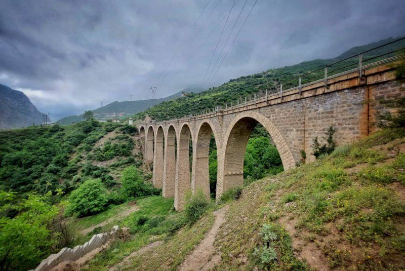 Tehran-Sari Rail Route