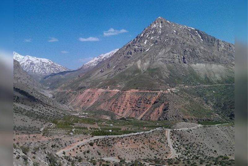 8. Dena Mountain in Iran