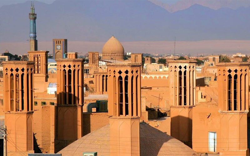 yazd windcatchers