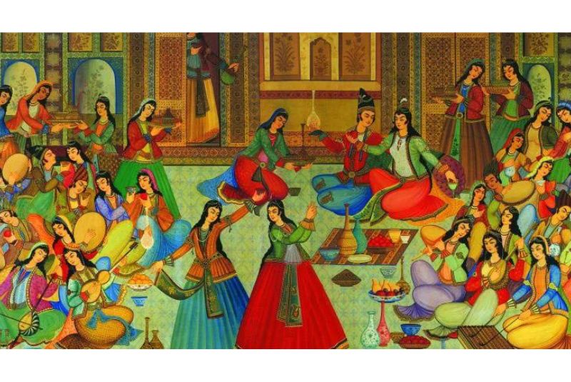 History and Origins of iranian folk Dance