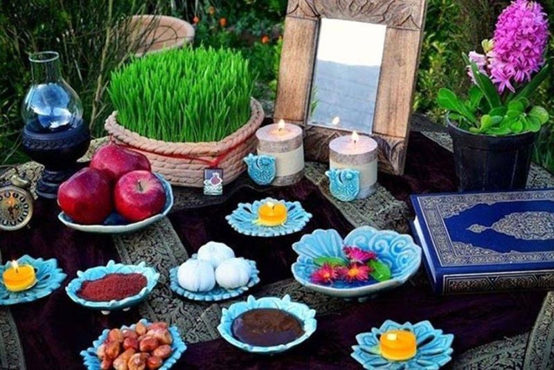 Setting up the Haft-Sin Table