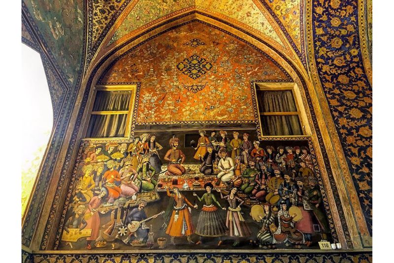 The Paintings in Chehel Sotoun Palace