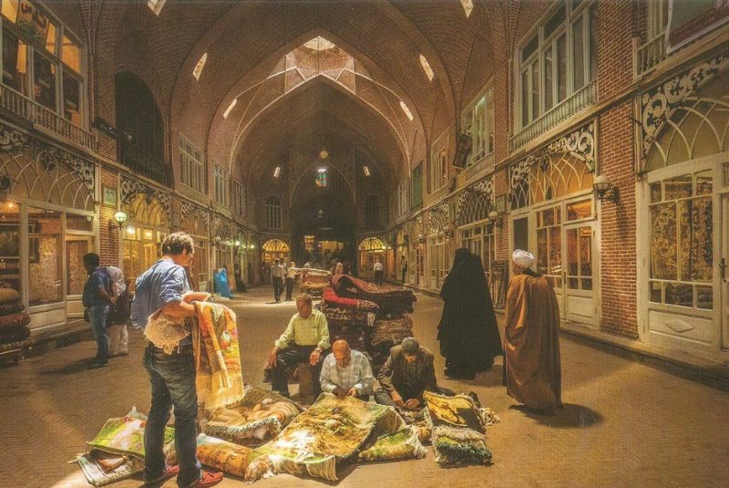 Souvenirs in Tabriz Bazaar Complex