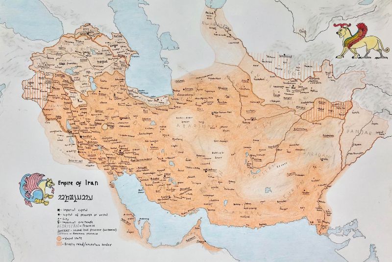 2. Sassanid Empire Geography and Location