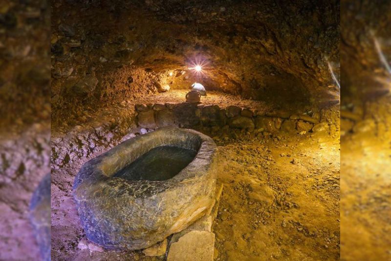 Different Sections of Kurd-e Olia Underground City