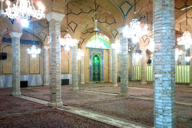 Kerman’s Jameh Mosque Interior Details