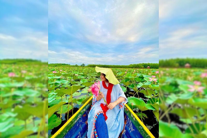 Boating and Watching Water Lilies at Anzali Lagoon