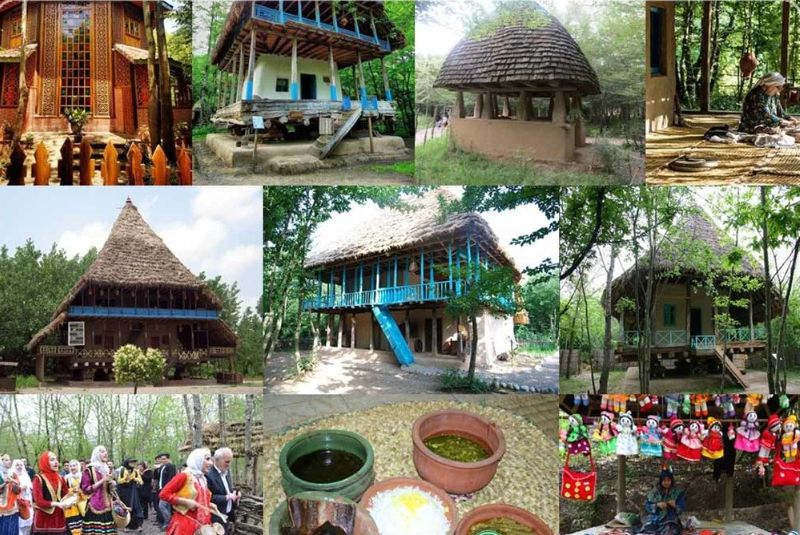 Different Areas of Gilan Rural Heritage Museum