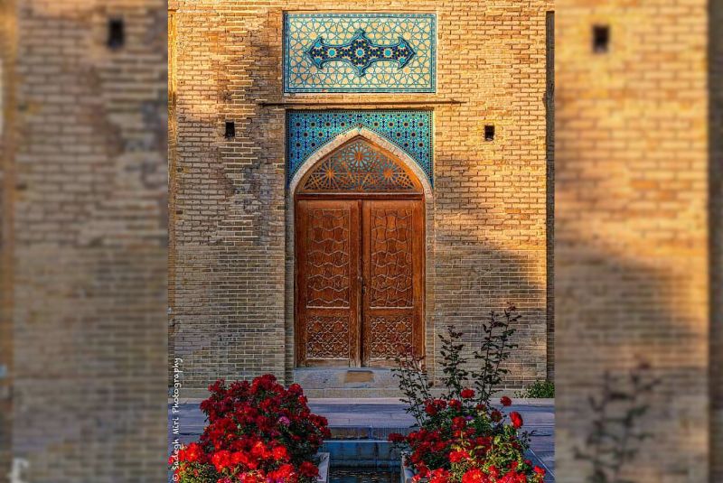 Architecture of Bibi Dokhtaran Mausoleum in Shiraz