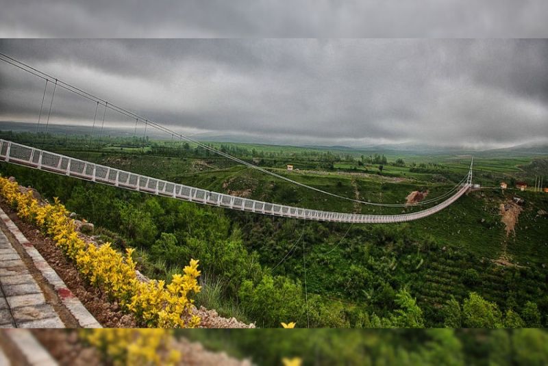 Meshginshahr Suspension Bridge