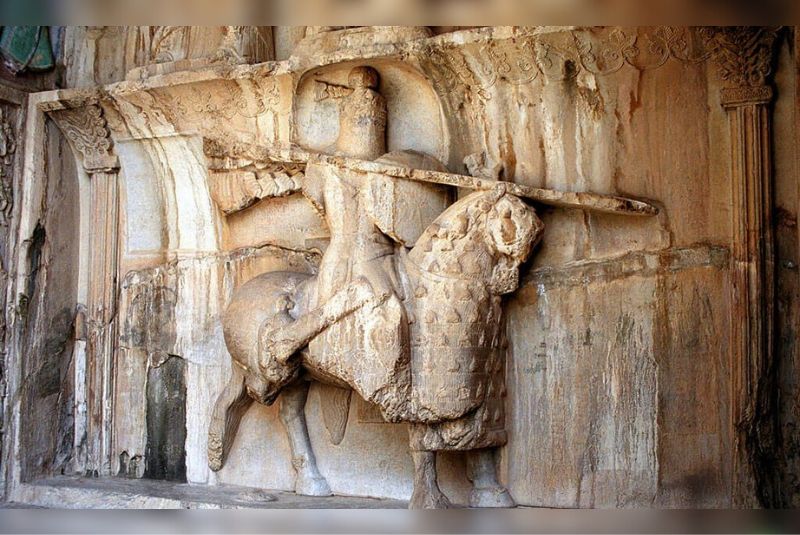 Armored Horseman Relief (Cataphract)