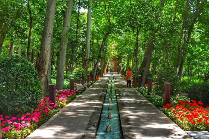 The Iranian Garden in Tehran