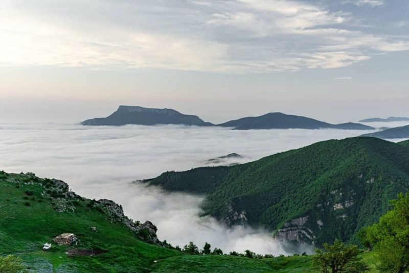 Iran’s Cloud Forest: A Chance to Wander in the Clouds - EavarTravel