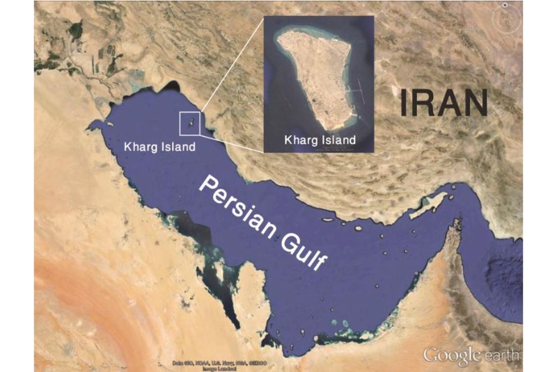 Where is Kharg island