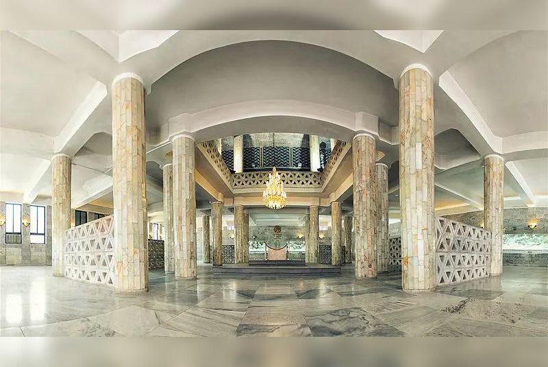 Inside the Mausoleum