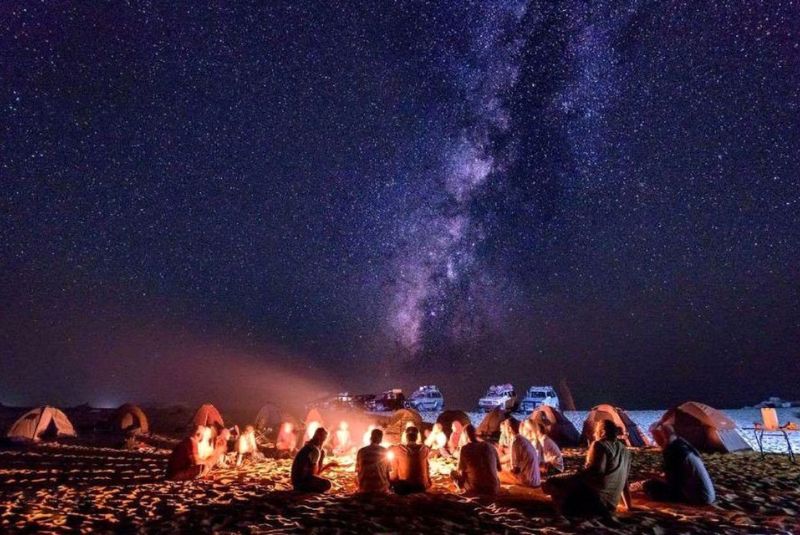 Starry Sky of Mesr Desert