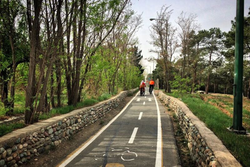 Cycling in Tehran