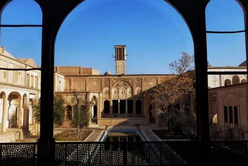 Different Parts of the Boroujerdi House of Kashan