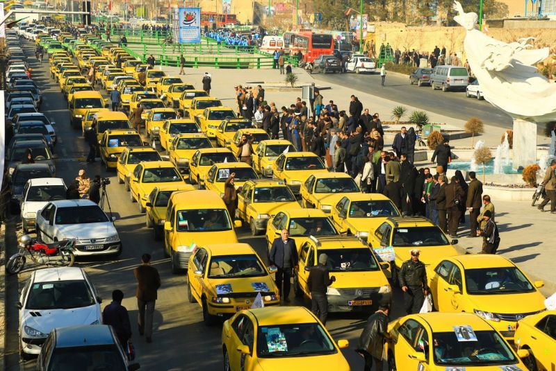 Taxis in Iran