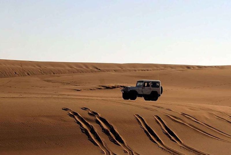 Traveling to the Mesr Desert by Car