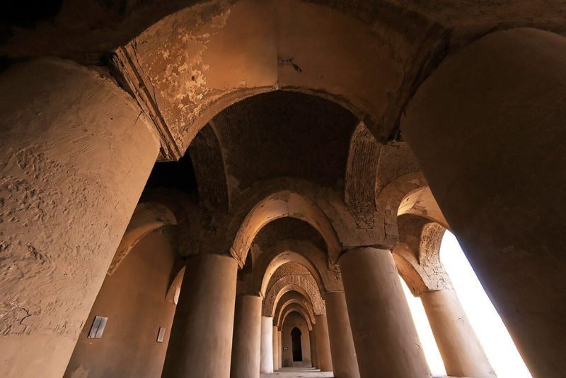 Stone and Brick Columns