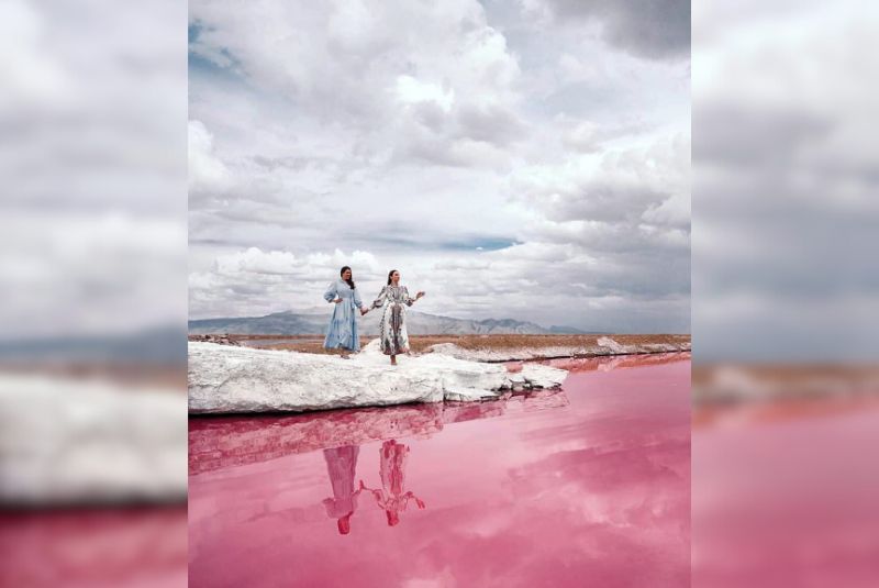 Maharloo Lake (Pink Lake)