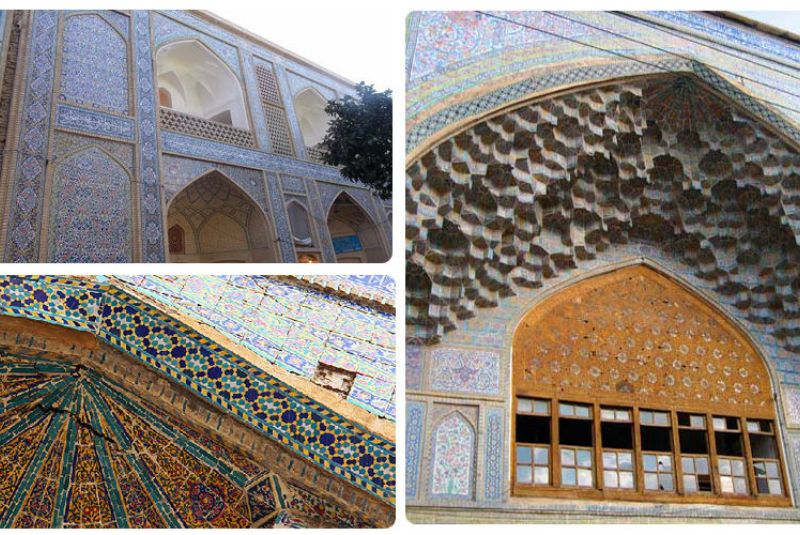 Architecture of Khan School in Shiraz