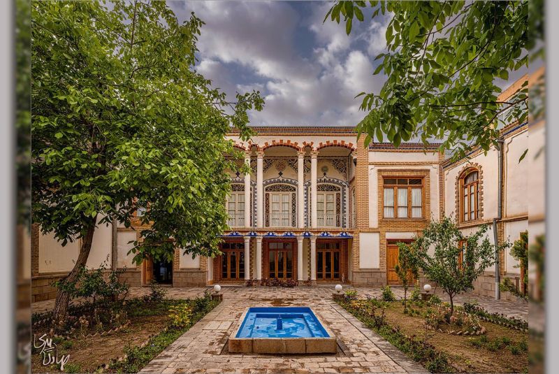 Architecture of Behnam House in Tabriz