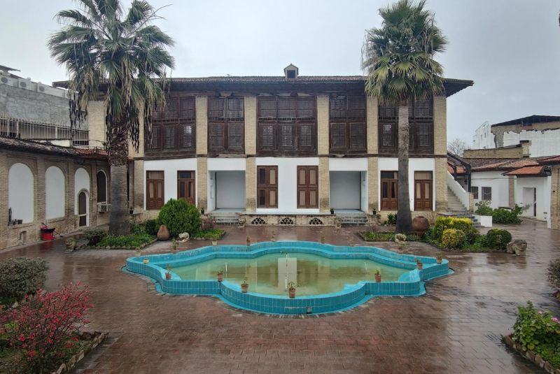 Courtyard and Water Pond